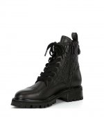 Black Kensington Combat Boot