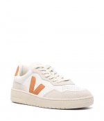 V-90 Leather White/Umber Sneakers