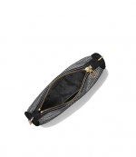 Black Kendall Bracelet Shoulder Bag With Strass