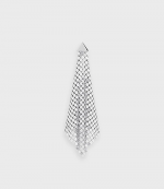 XL Silver Mesh Earring
