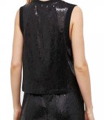 Sleeveless Sequin Top
