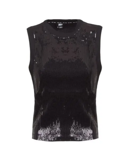 Sleeveless Sequin Top