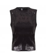 Sleeveless Sequin Top