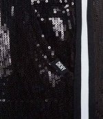 Black Sequin Jogger Pants