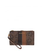 Jet Set Brown Luggage Wallet
