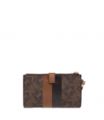 Jet Set Brown Luggage Wallet