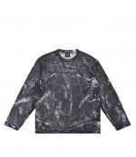 Long Sleeve Light Mesh Eternity Allover