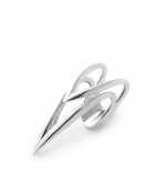 Silver V Ring