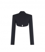 Black Cropped Jacket
