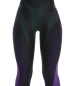 Black D. Forest Spiral Leggings