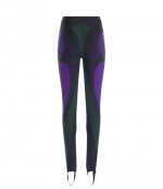 Black D. Forest Spiral Leggings