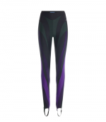 Black D. Forest Spiral Leggings