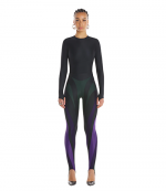 Black D. Forest Spiral Leggings