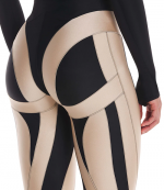 Black Powder Spiral Leggings