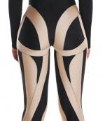 Black Powder Spiral Leggings