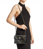 Black Mini Kensington Studs