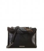 Black Kensington Bag Studs