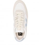 V-90 O.T Leather Extra White / Light Blue Sneakers