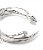 Silver Thorn Earring