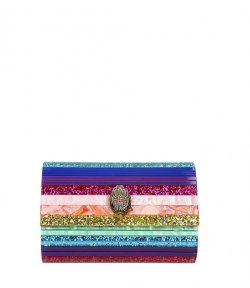Recycled Multi Cross Body Clutch