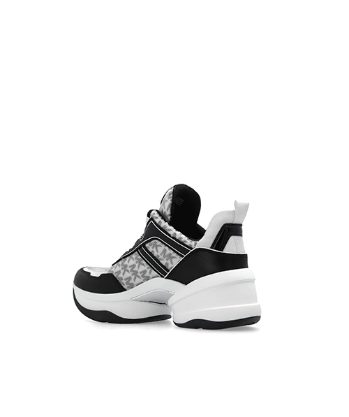 Olympia Clear Mesh Sequin Trainer