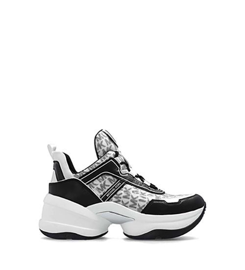 Olympia Clear Mesh Sequin Trainer