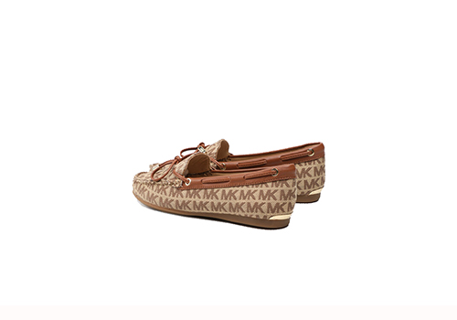 Sutton Moc MK Signature Beige Loafer
