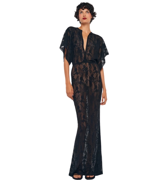 Obie Black Gown