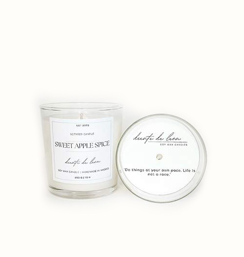 Scented Candle Sweet Apple Spice