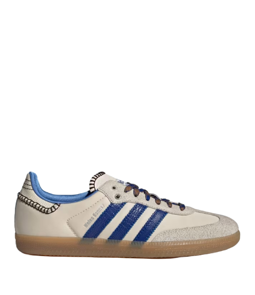 Wales Bonner Nylon Samba Blue Ivory Sneaker