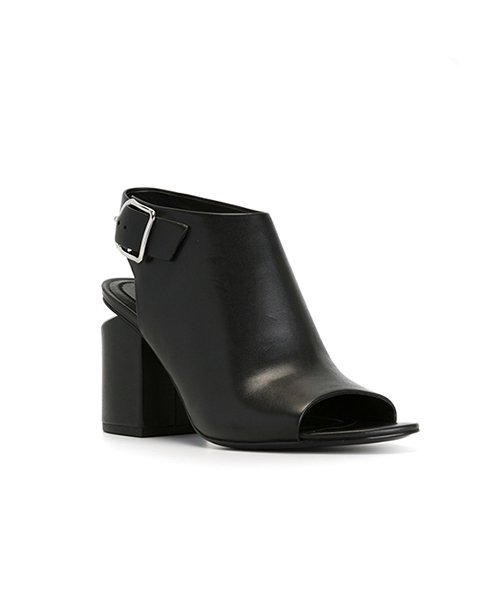 ALEXANDER WANG NADIA BOOTIE SILVER