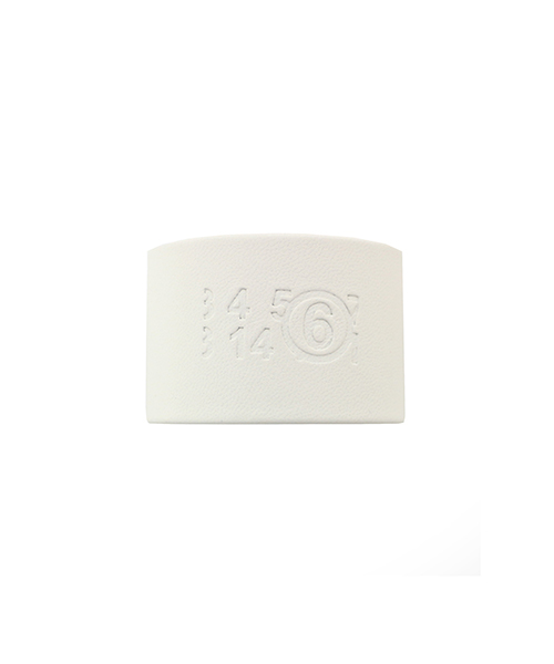 White Leather Bracelet
