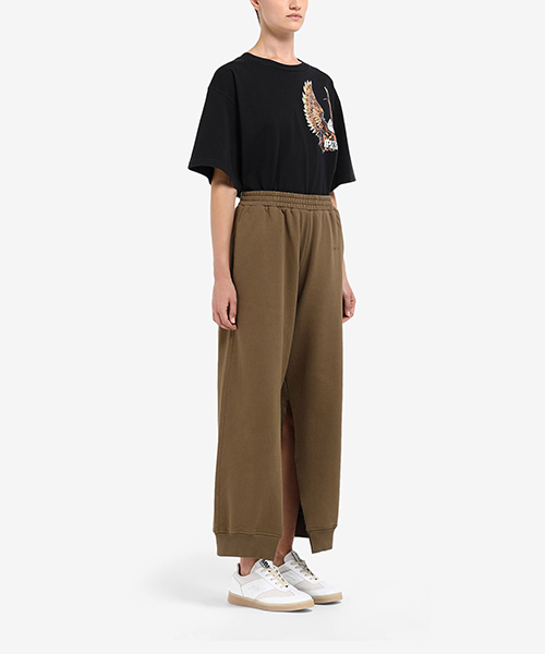 Slit Khaki Sweatpants