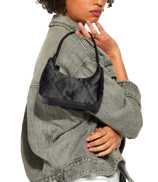 Recycled Sm Multi Black Nylon XBody Bag