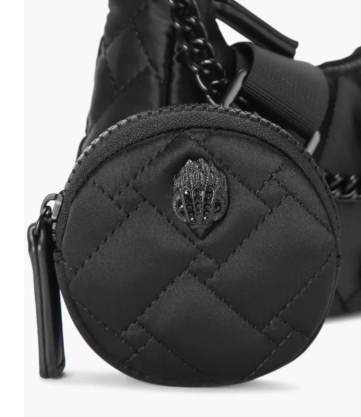 Recycled Sm Multi Black Nylon XBody Bag