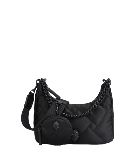 Recycled Black Nylon Crossbody