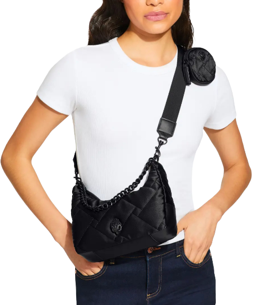 Recycled Black Nylon Crossbody