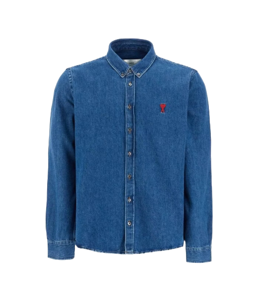 Button-Down ADC Shirt Light Used Indigo Denim