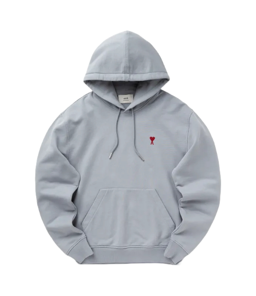 Red Ami De Coeur Clay Blue Hoodie