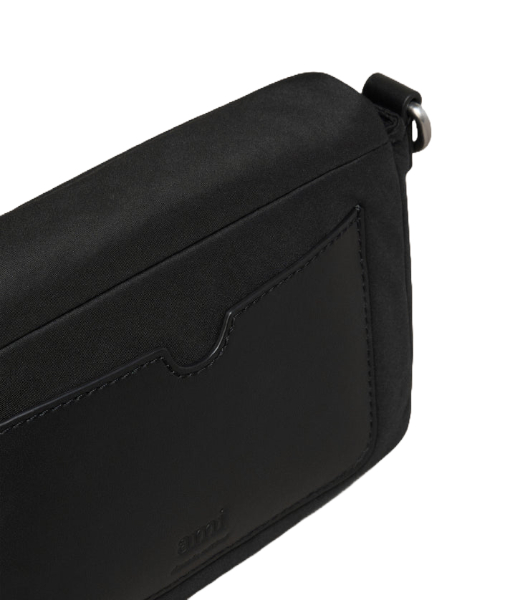 Ami De Coeur Black Nylon Lunch Box Bag
