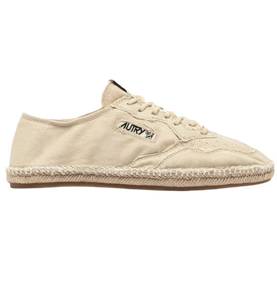 Ivory Espadrillas Low Man Canvas/Canvas