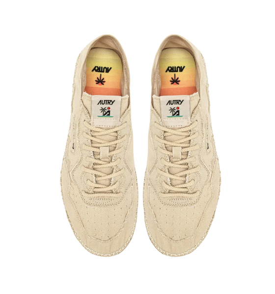 Ivory Espadrillas Low Man Canvas/Canvas