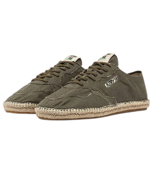 Military Espadrillas Low Man Canvas/Canvas