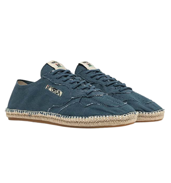 Blue Denim Espadrillas Low Man Canvas/Canvas
