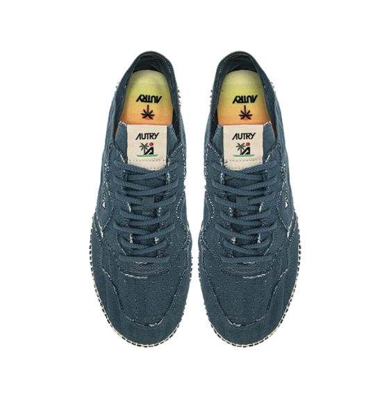Blue Denim Espadrillas Low Man Canvas/Canvas