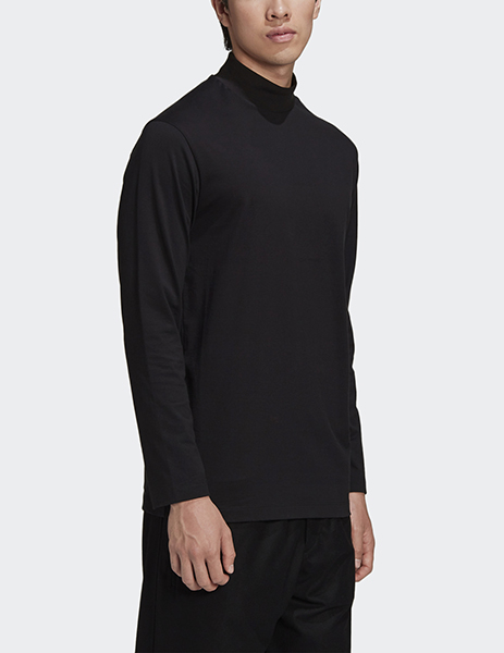 Y-3 M CL MOCK NECK LS TEE