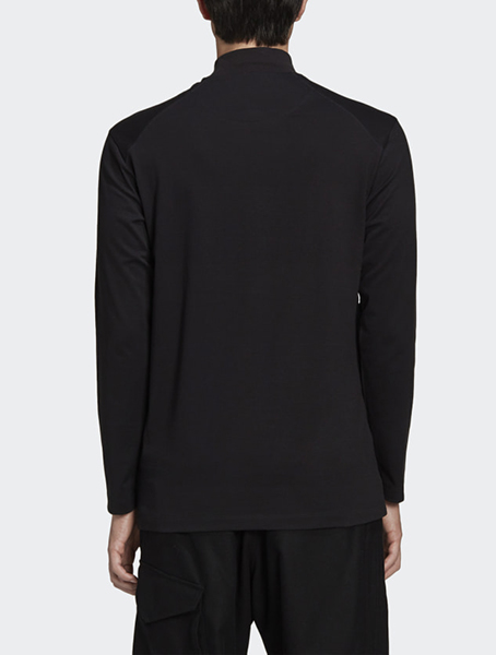 Y-3 M CL MOCK NECK LS TEE