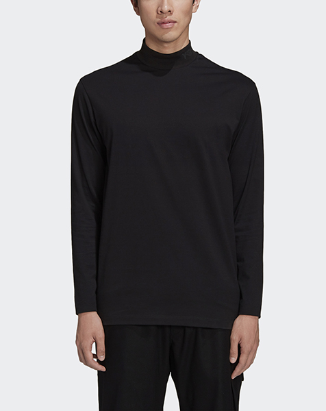 Y-3 M CL MOCK NECK LS TEE