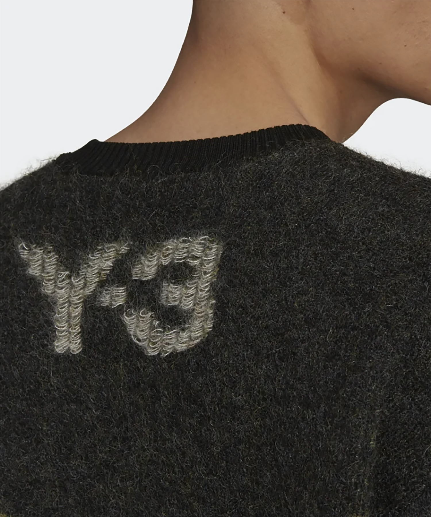 Camo Knit Crew Sweatshirt