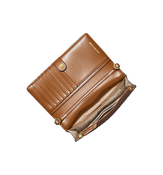 Brown Small Phone wBG Xbody Bag